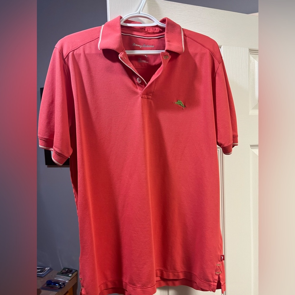 Tommy Bahama Coral Short Sleeve Polo
